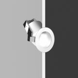 Tondo 45° recessed LED lamp